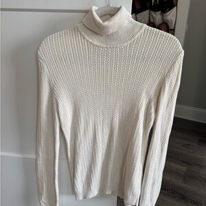 Bobby Jones Cream Cowl Neck Sweater